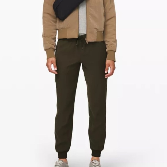 Lululemon Stretch High-Rise Joggers | Olive Green | Size 2 - Picture 12 of 15